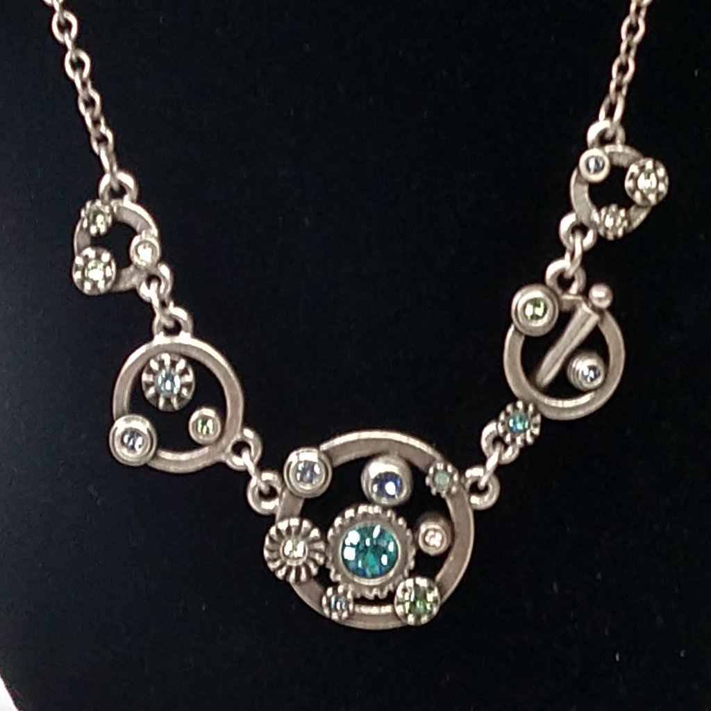 Patricia Locke Time After Time Necklace Silver